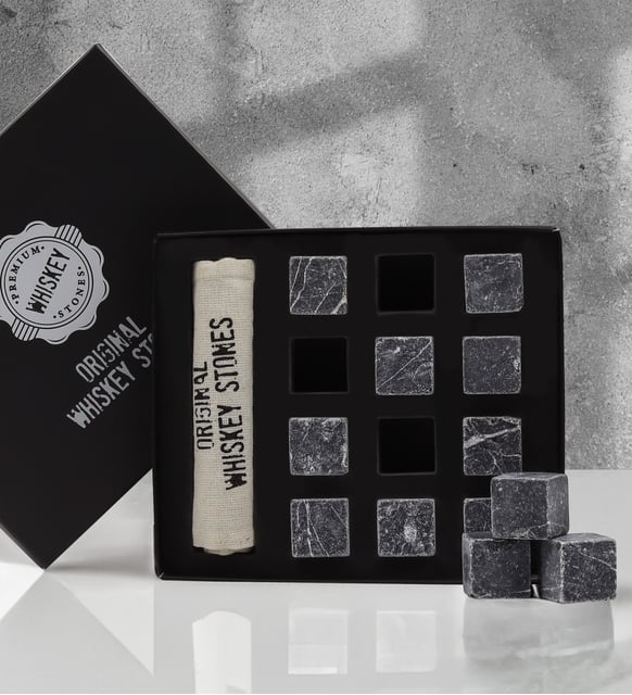 ViscoBar™ Premium Viski Taşları (12'li Set)
